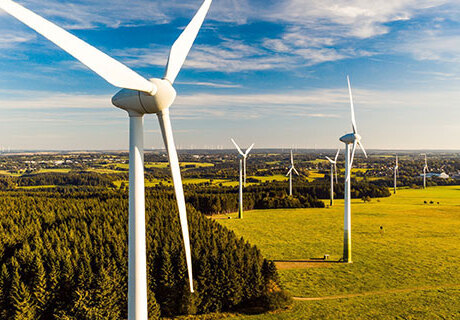 Wind Power Plants - Color: White