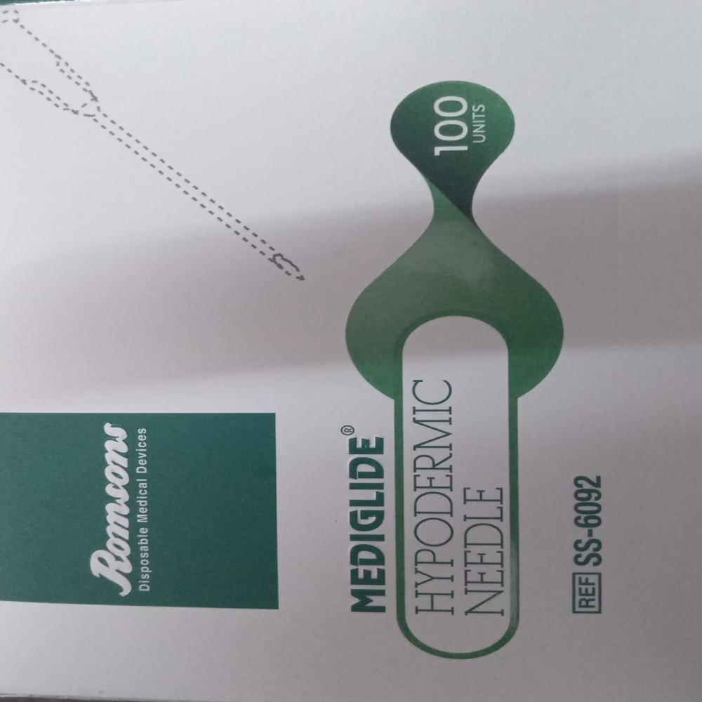 Needle Hypodermic  24G*1.5" - Needle Material: Stainless Steel