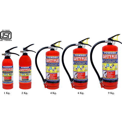 Multipurpose Powder Based Stored Pressure Portable Fire Extinguishers