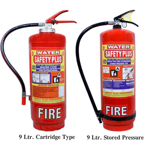 Water CO2 Portable Stored Pressure and Cartridge Type Fire Extinguishers