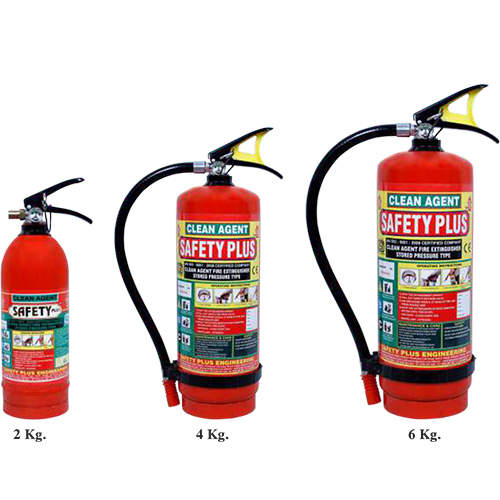 Clean Agent Stored Pressure Type Portable Fire Extinguishers