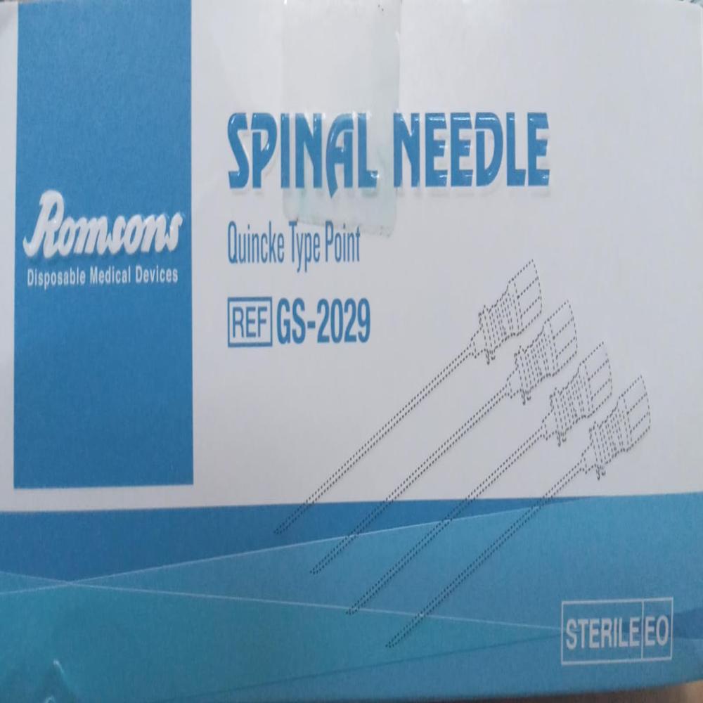 SPINAL NEEDLE 25GA