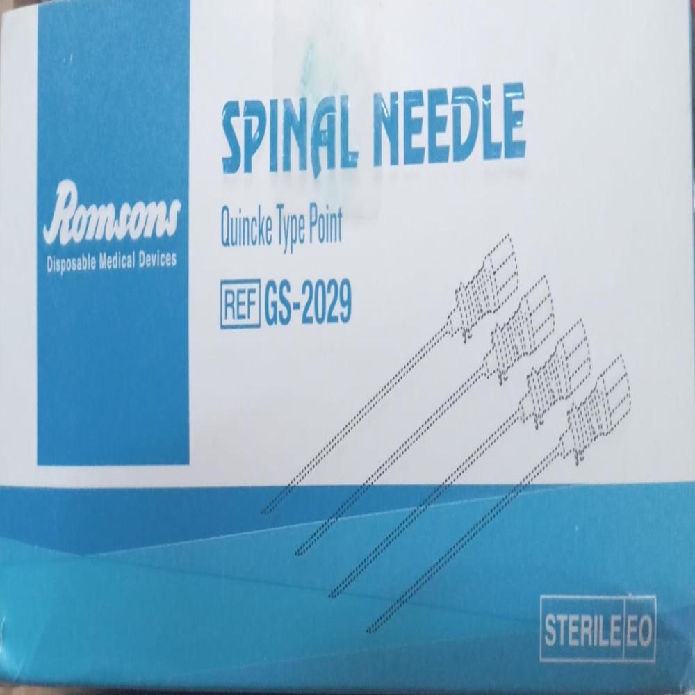 Spinal Needle 26g(romson) - Grade: Medical Grade