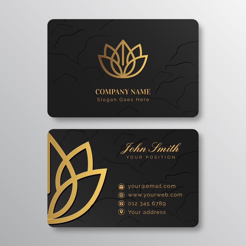 Foil Printing Visiting Card