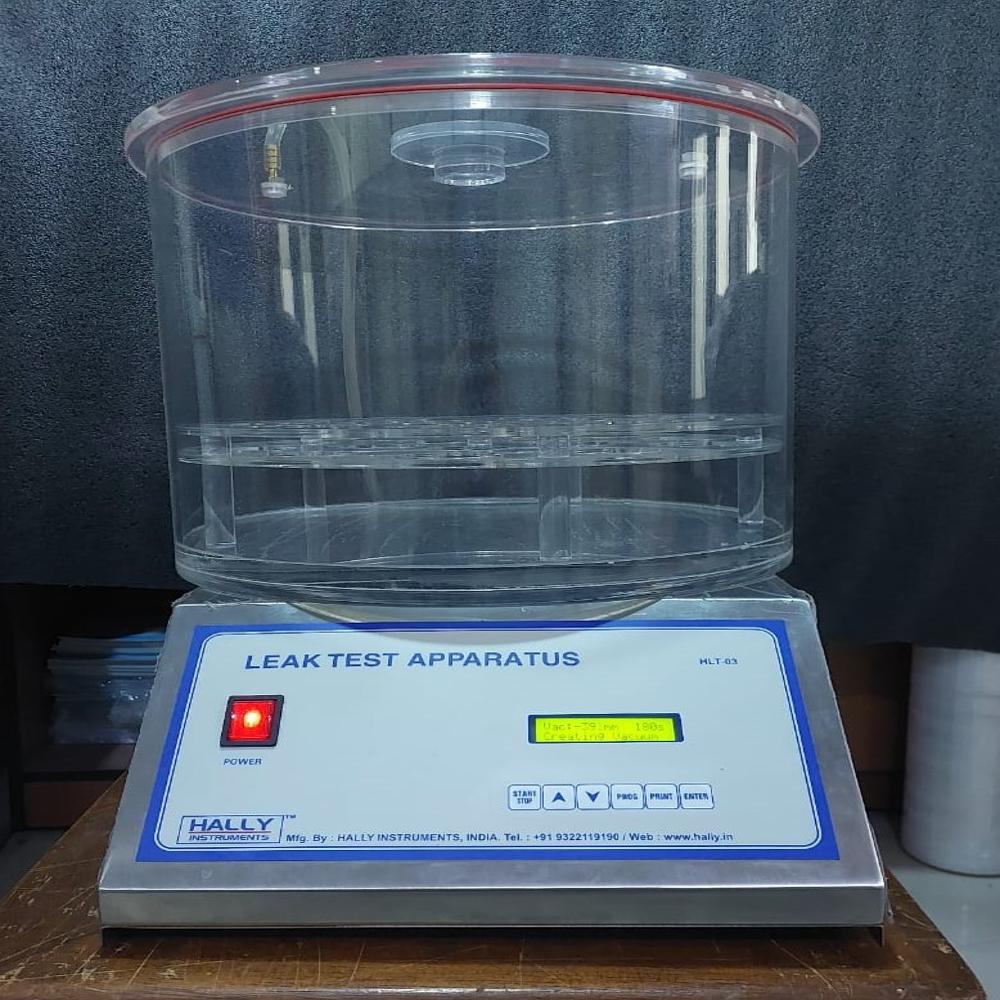 Leak Test Apparatus - Test Range: 100 To 600 Mmhg (Higher Options Available)