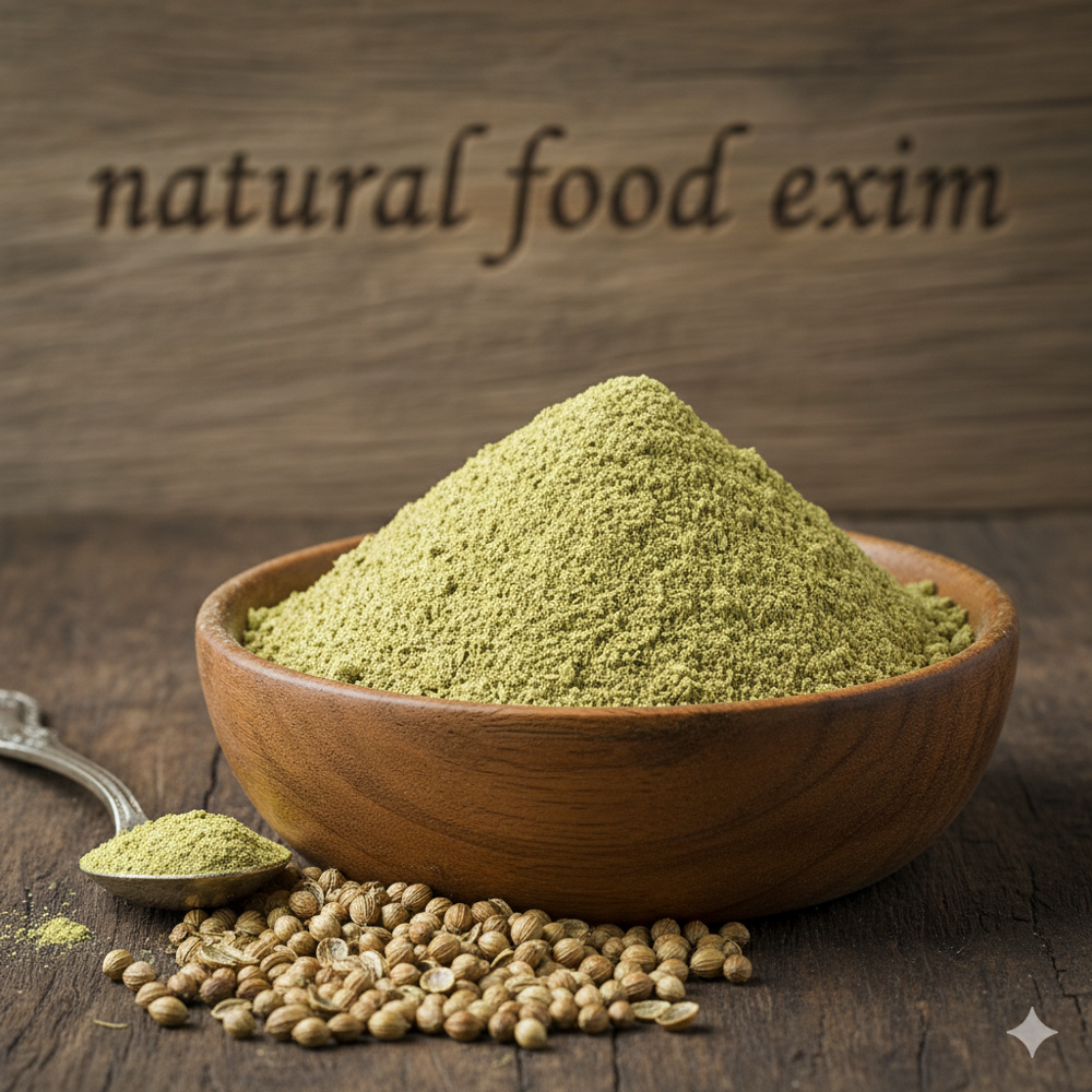Dried Coriander Powder - Color: Natural