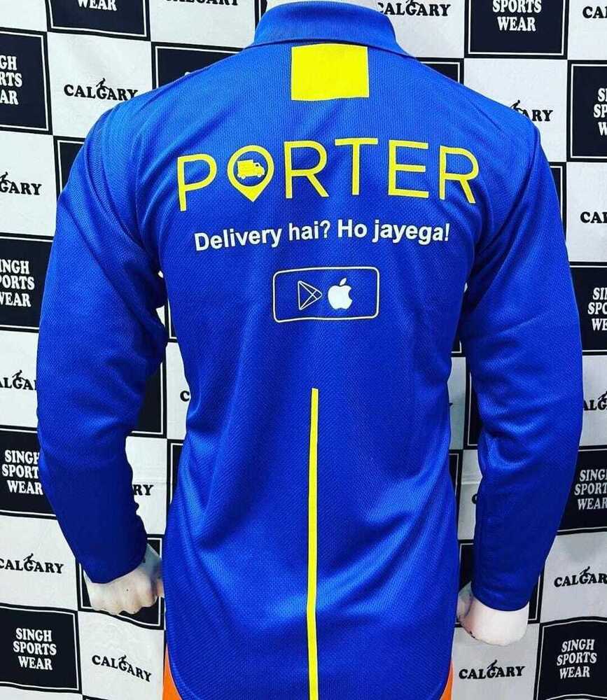 Full Sleeves Promotional Collar T-shirt