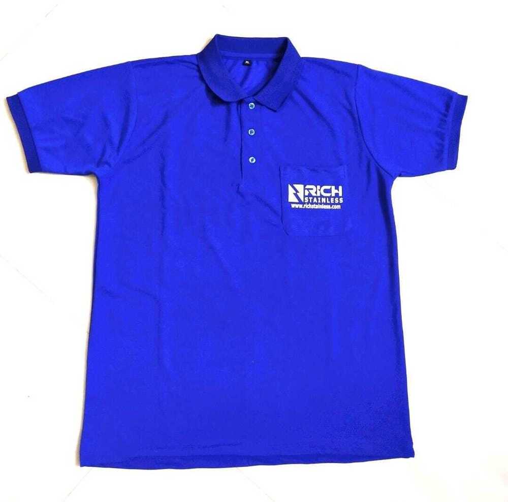 Blue Color Promotion T Shirt