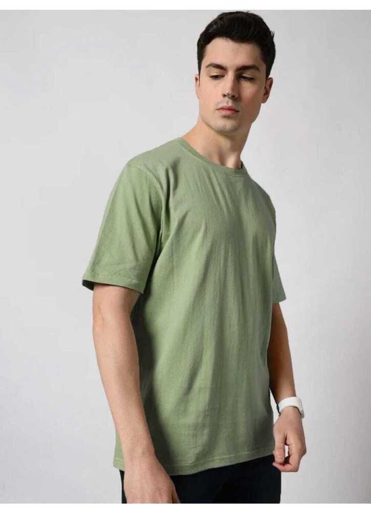 BASIC COTTON ROUND NECK TSHIRT