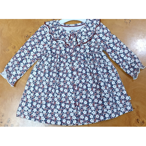 Collared poplin dress