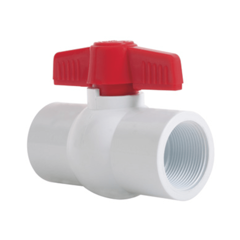 Plastic Solid Ball Valve