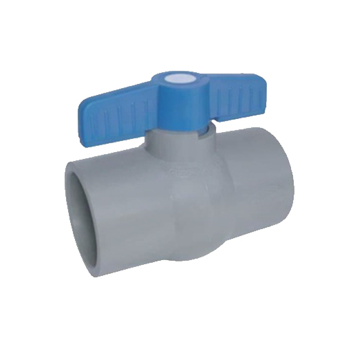 Solid Plastic Ball Valve - Color: As Per Demand