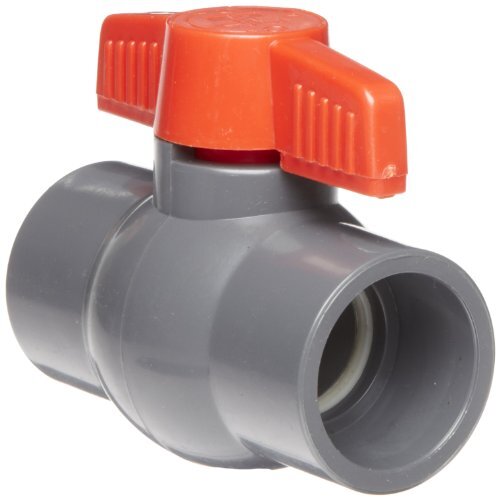 Solid Plastic Ball Valve - Color: As Per Demand