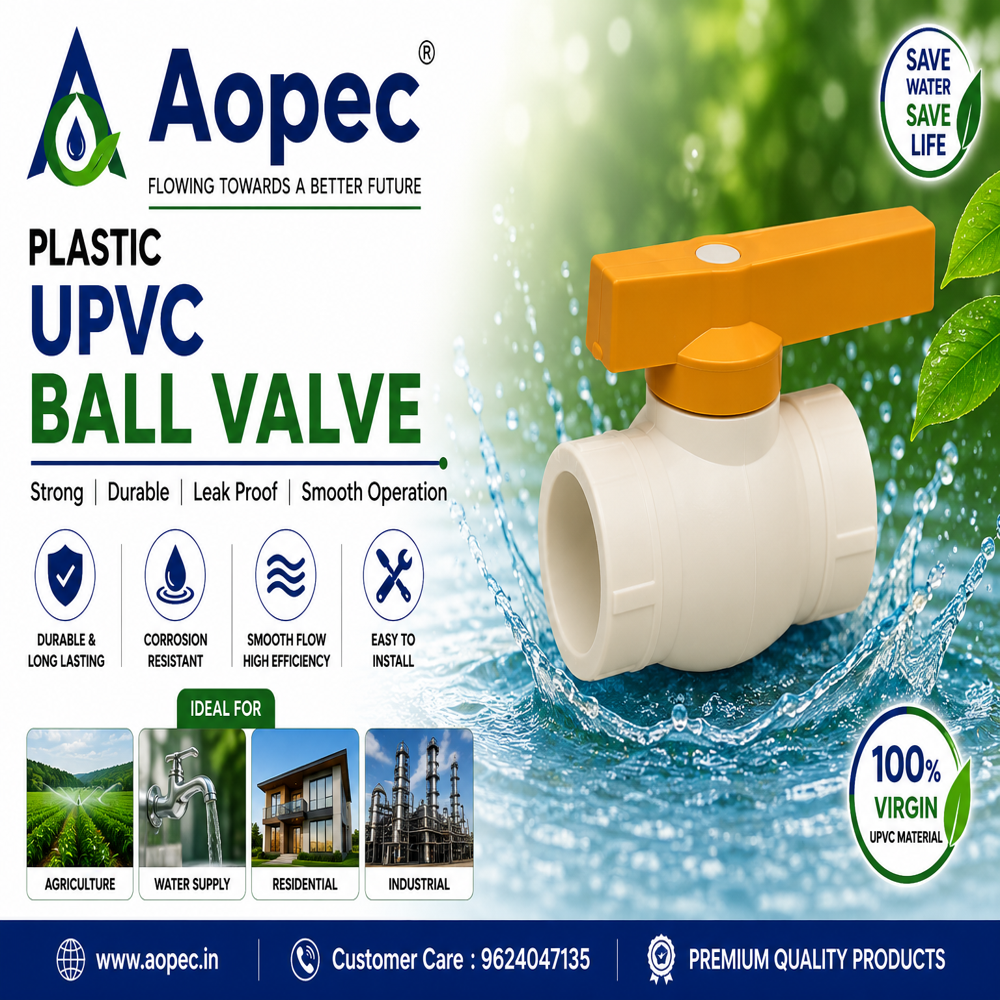 Plastic Upvc Valve - Color: As Per Demand