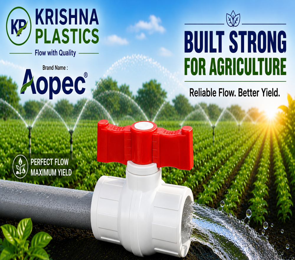 Plastic Ball Valve - Color: As Per Demand