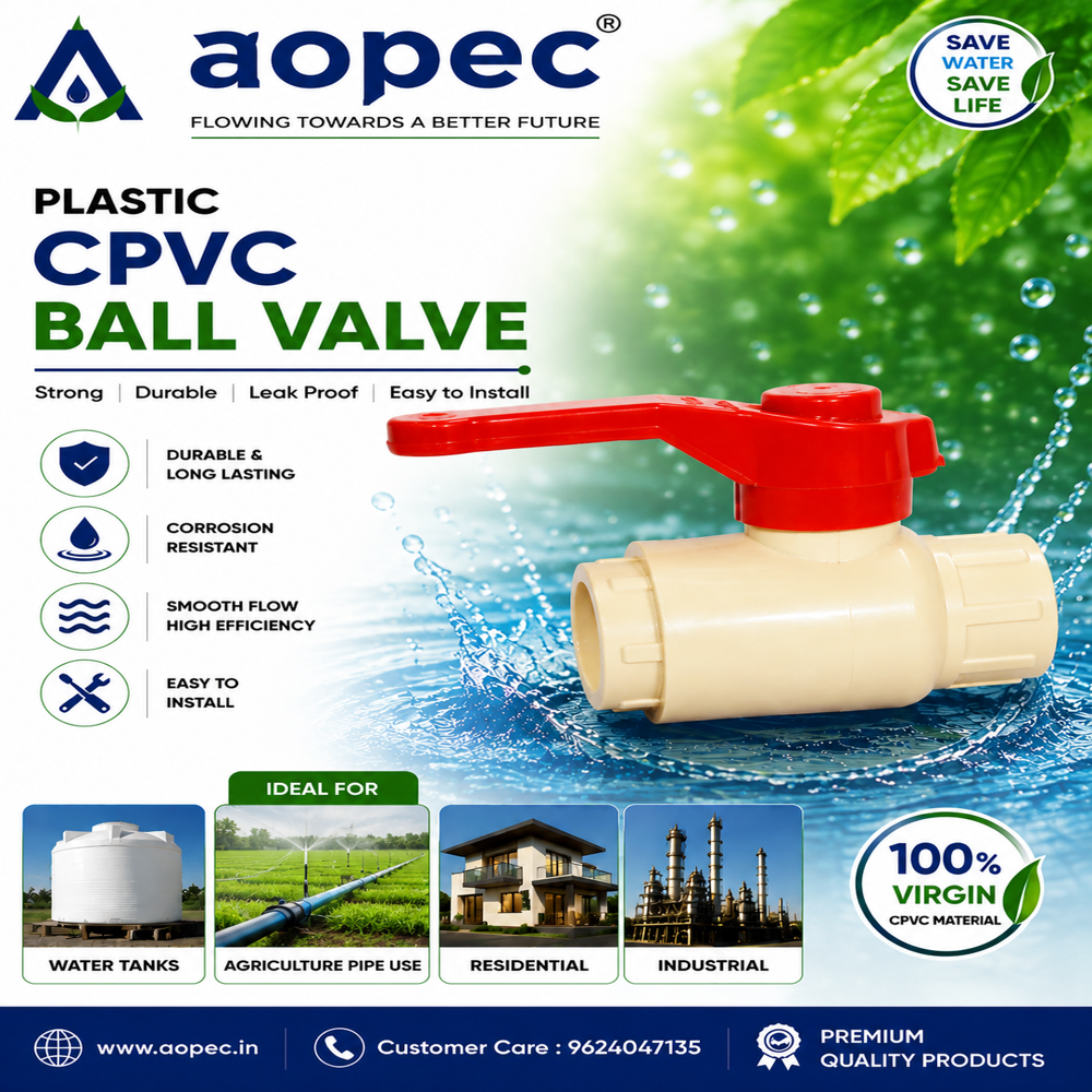 Plastic Cpvc Valve - Color: As Per Demand