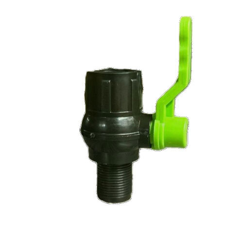 Black And Green Color Tank Nipple Valve - Color: As Per Demand
