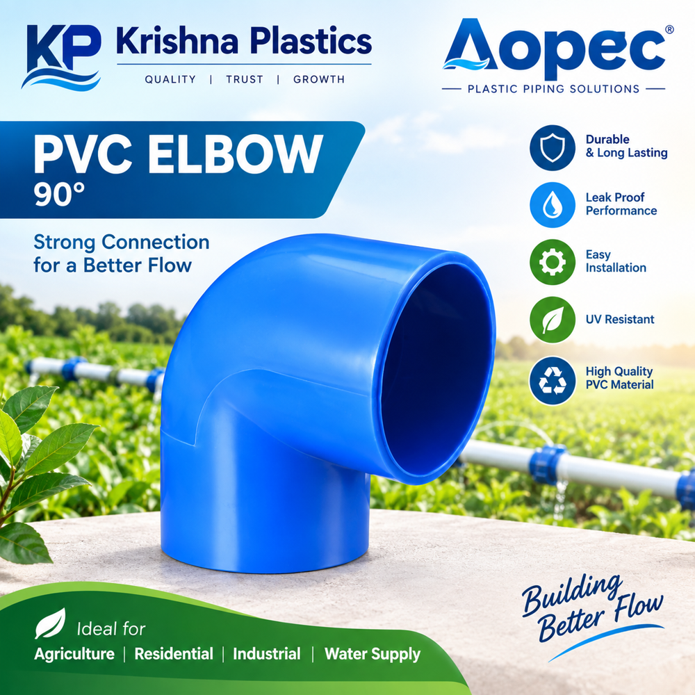 Plastic Elbow - Color: Different Available