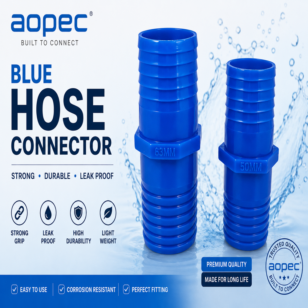 Plastic Hose Connector - Color: Different Available