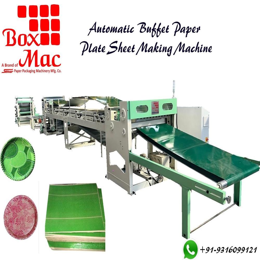 Paper Plate Raw Material Sheet Making Machine - Bag Type: Shopping Bag