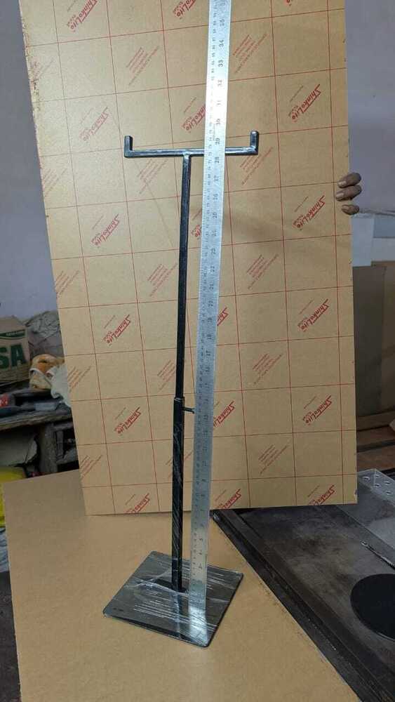Mild Steel Bag Display Stands - Color: Black