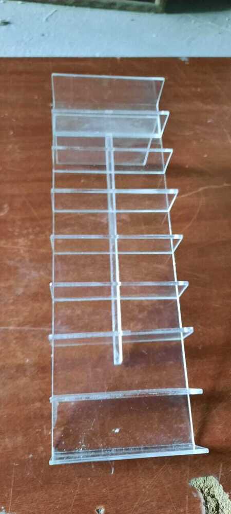 Acrylic Ladies Purse Display Stand - Color: Transparent