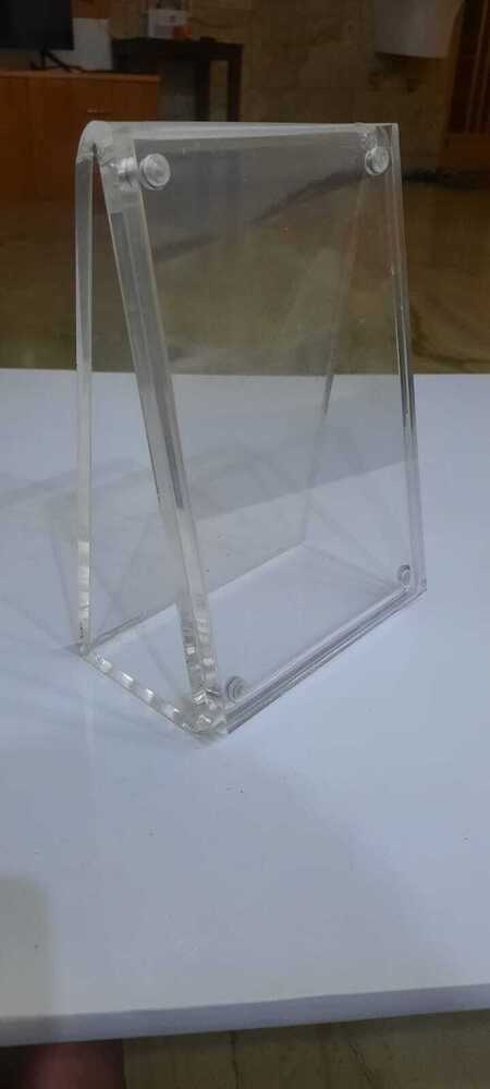 Clear Acrylic Photo Display Stand - Features: Durable