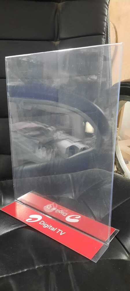 Table Top Acrylic Display Stand - Features: Durable
