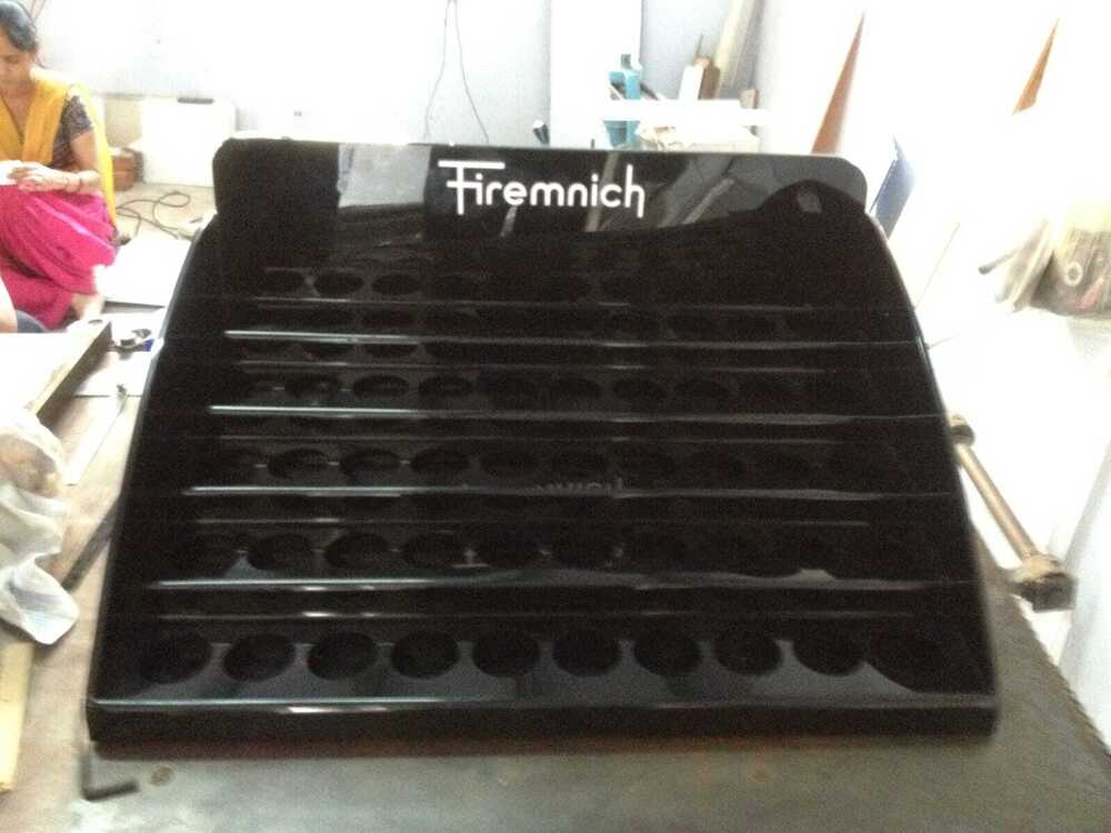 Acrylic Nail Polish Holder Stand - Color: Black