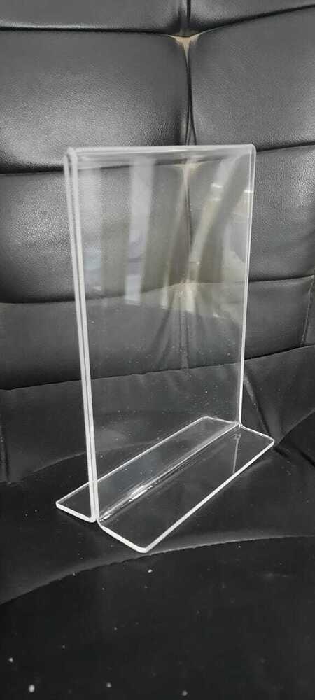 Acrylic Qr Code Stand - Color: Transparent