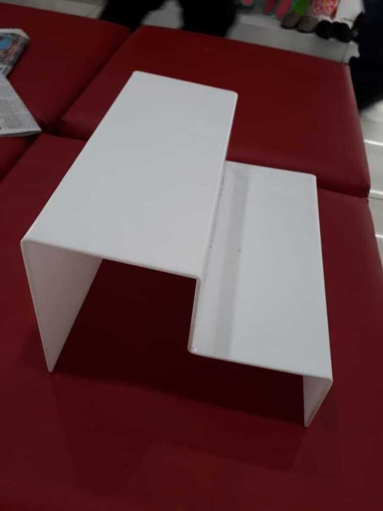 Acrylic Shoe Riser Stand - Color: White