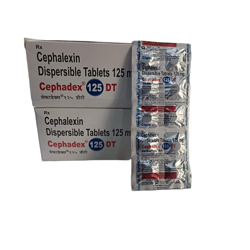 125Mg Cephalexin Dispersible Tablets - Drug Type: General Medicines