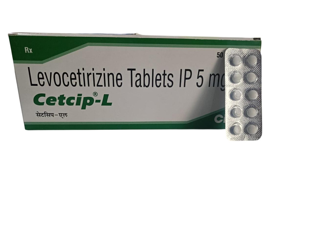 5Mg Levocetirizine Tablets Ip - Drug Type: General Medicines