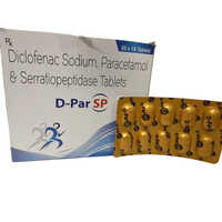 Diclofenac Sodium Paracetamol And Serratiopeptidase Tablets