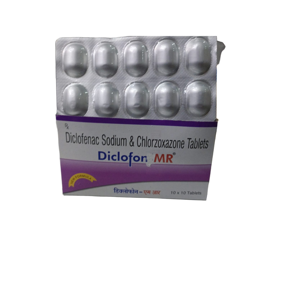 Diclofenac Sodium And Chlorzoxazone Tablets - Drug Type: General Medicines