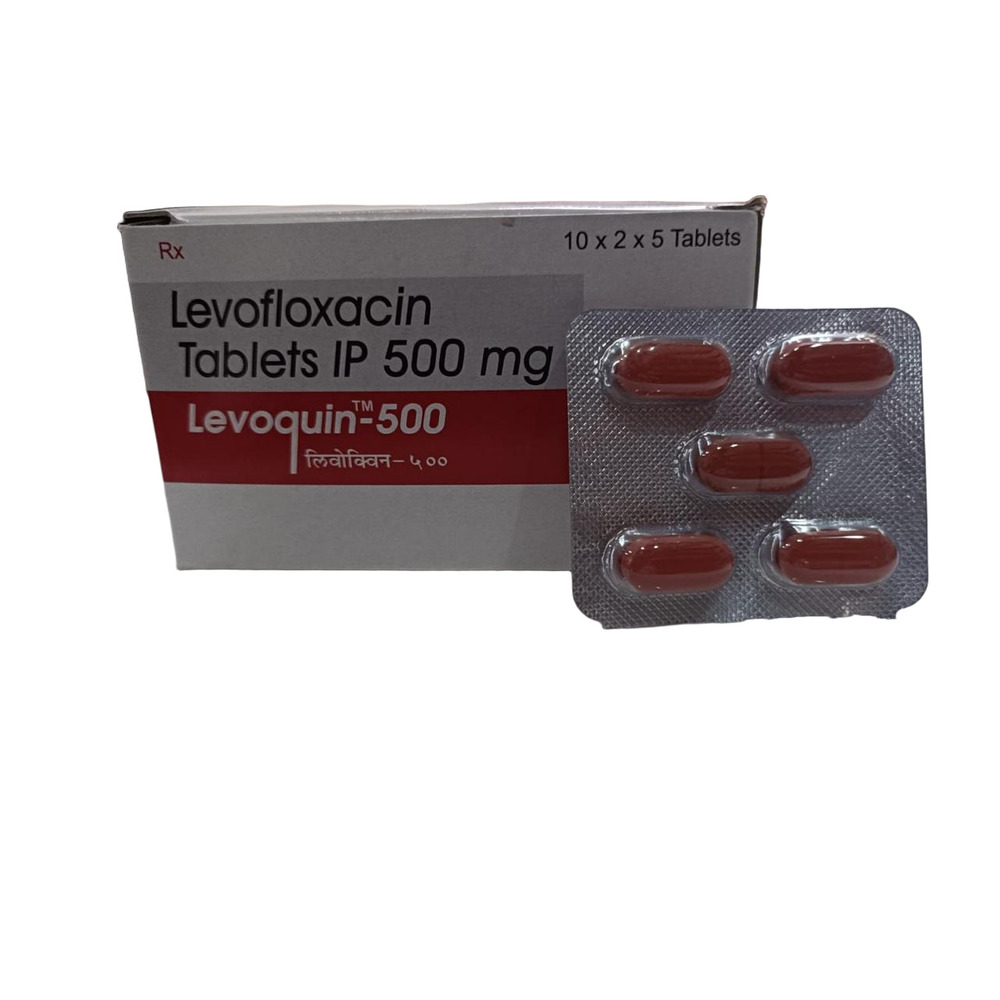 500Mg Levofloxacin Tablets Ip - Drug Type: General Medicines