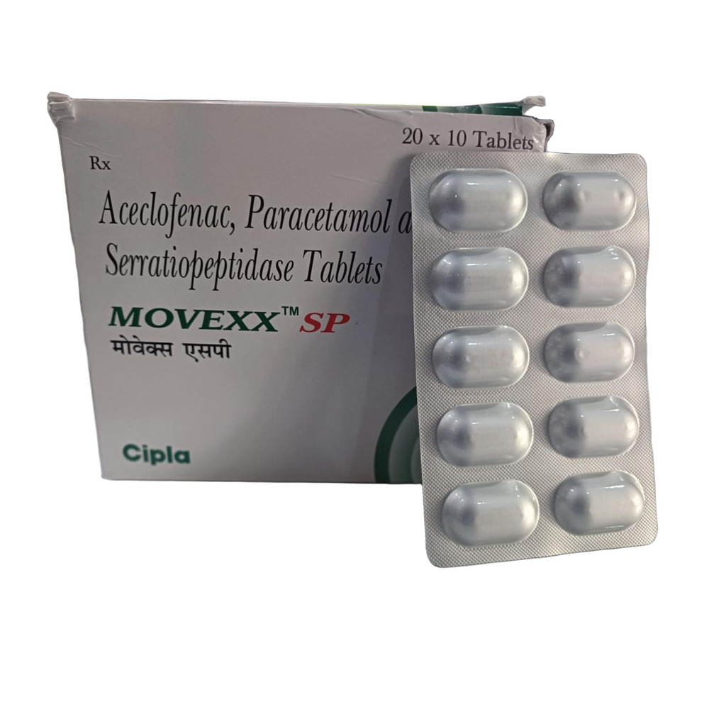 Aceclofenac Paracetamol And Serratiopeptidase Tablets - Drug Type: General Medicines