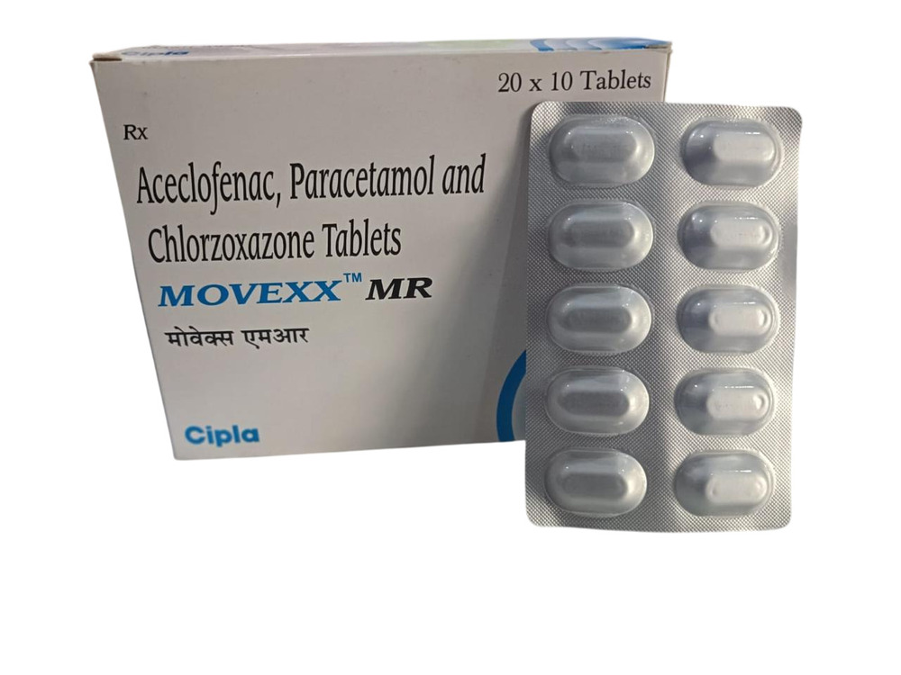 Aceclofenac Paracetamol And Chlorzoxazone Tablets - Drug Type: General Medicines