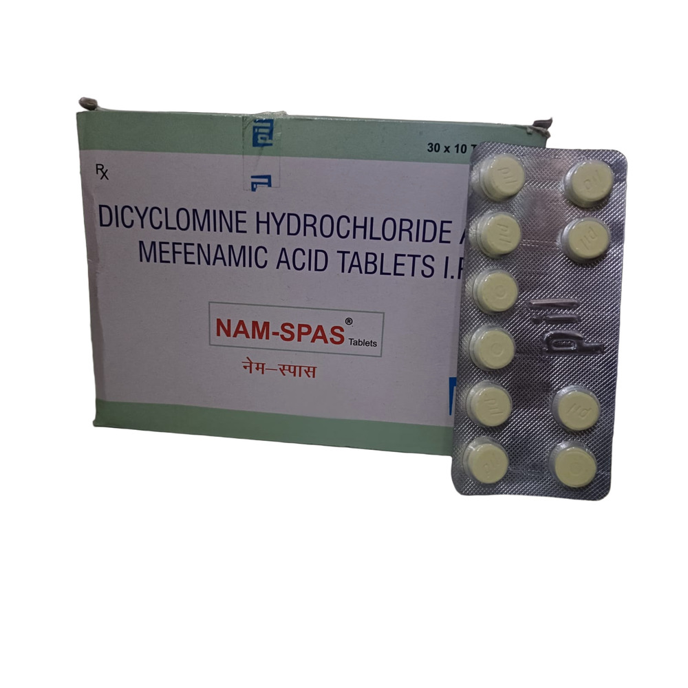 Dicyclomine Hydrochloride Mefenamic Acid Tablets Ip - Drug Type: General Medicines