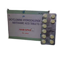 Dicyclomine Hydrochloride Mefenamic Acid Tablets IP