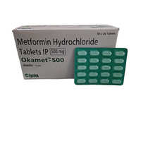 500mg Metformin Hydrochloride Tablets IP