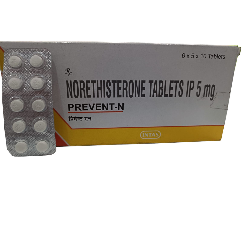 5Mg Norethisterone Tablets Ip - Drug Type: General Medicines
