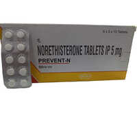 5mg Norethisterone Tablets Ip - Drug Type: General Medicines