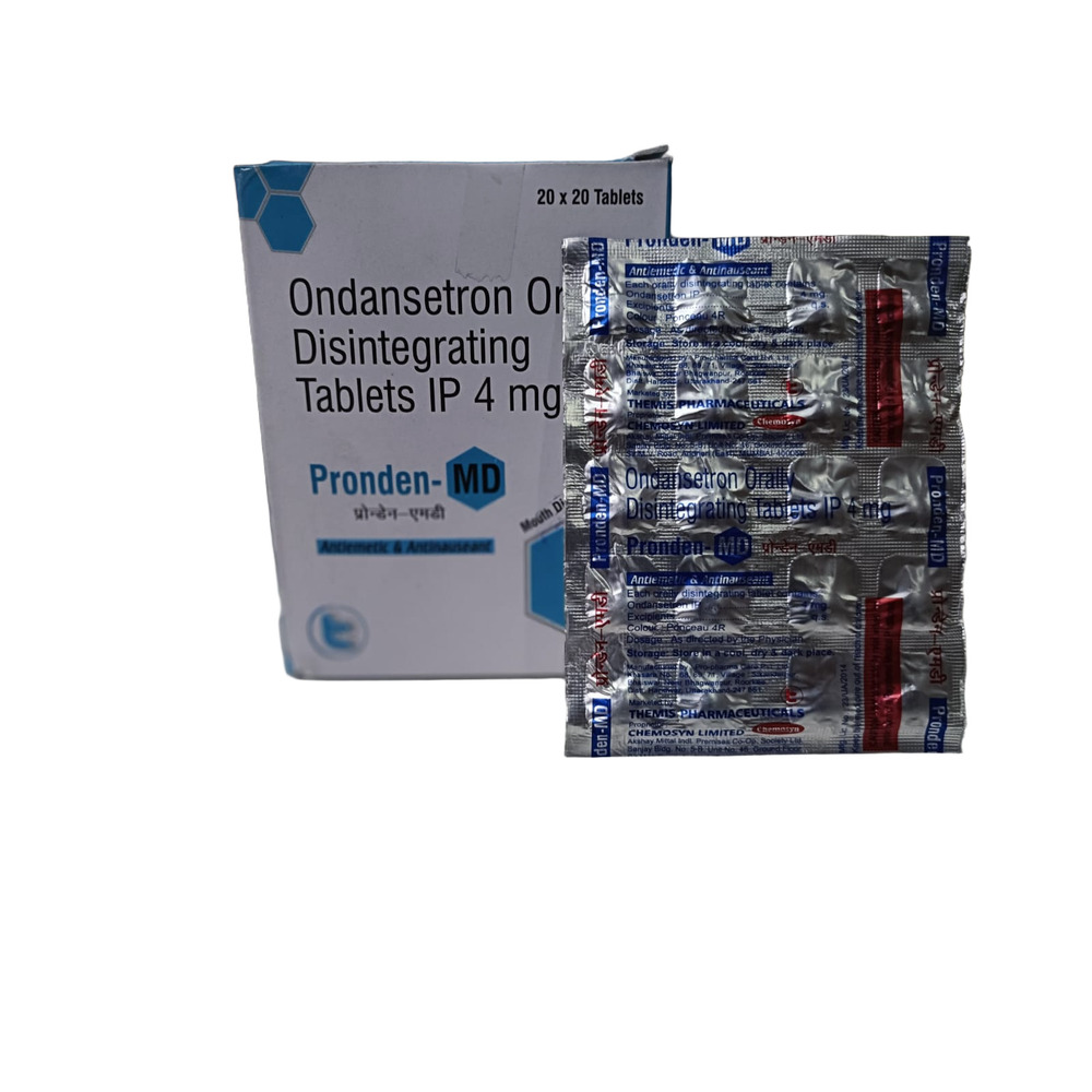 4Mg Ondansetron Disintegrating Tablets Ip - Drug Type: General Medicines