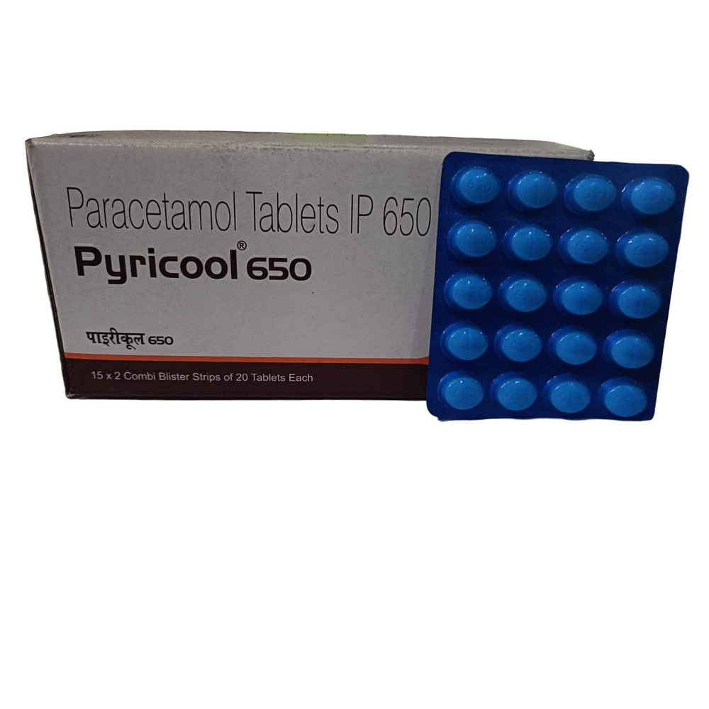 650Mg Paracetamol Tablets Ip - Drug Type: General Medicines