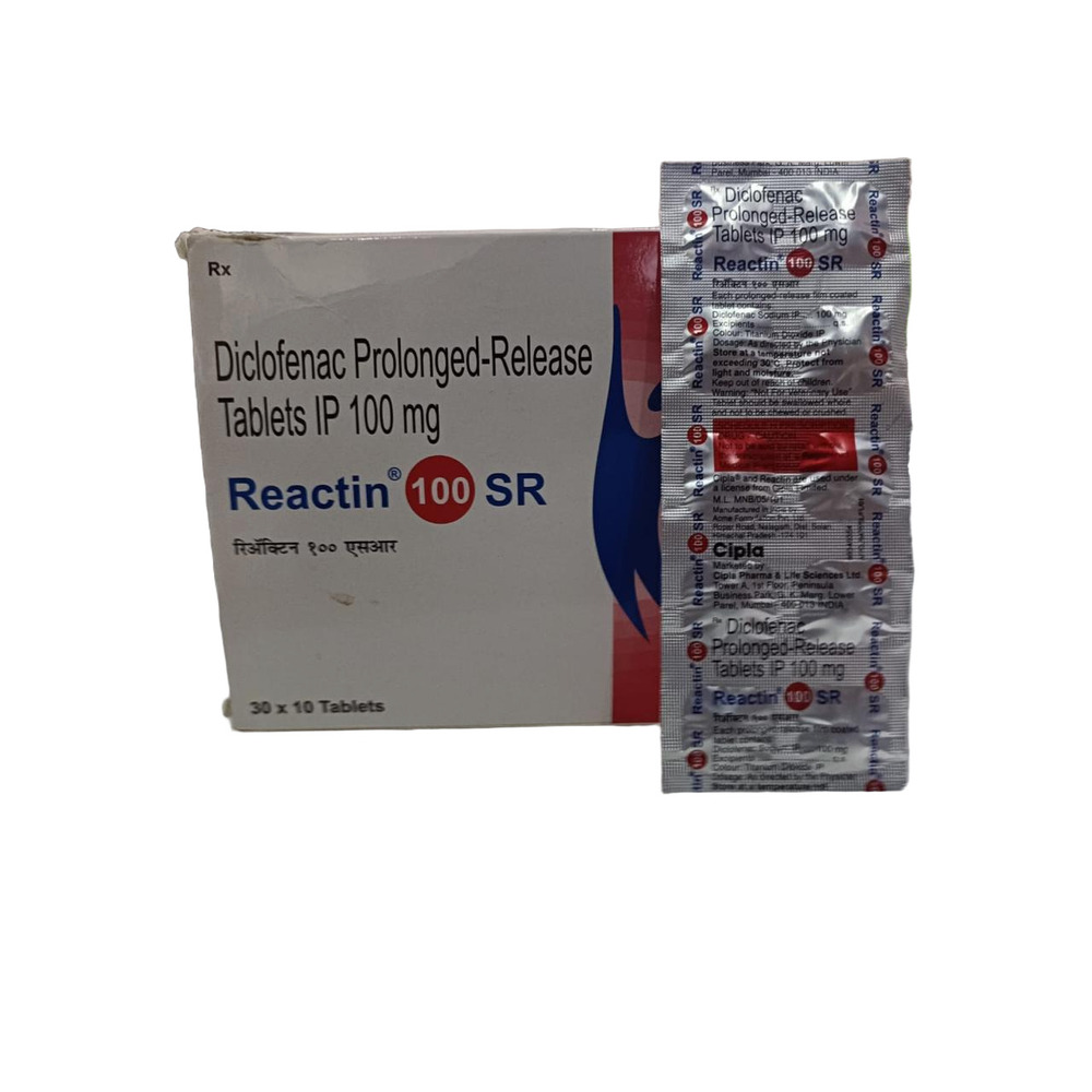 100Mg Diclofenac Prolonged Release Tablets Ip - Drug Type: General Medicines