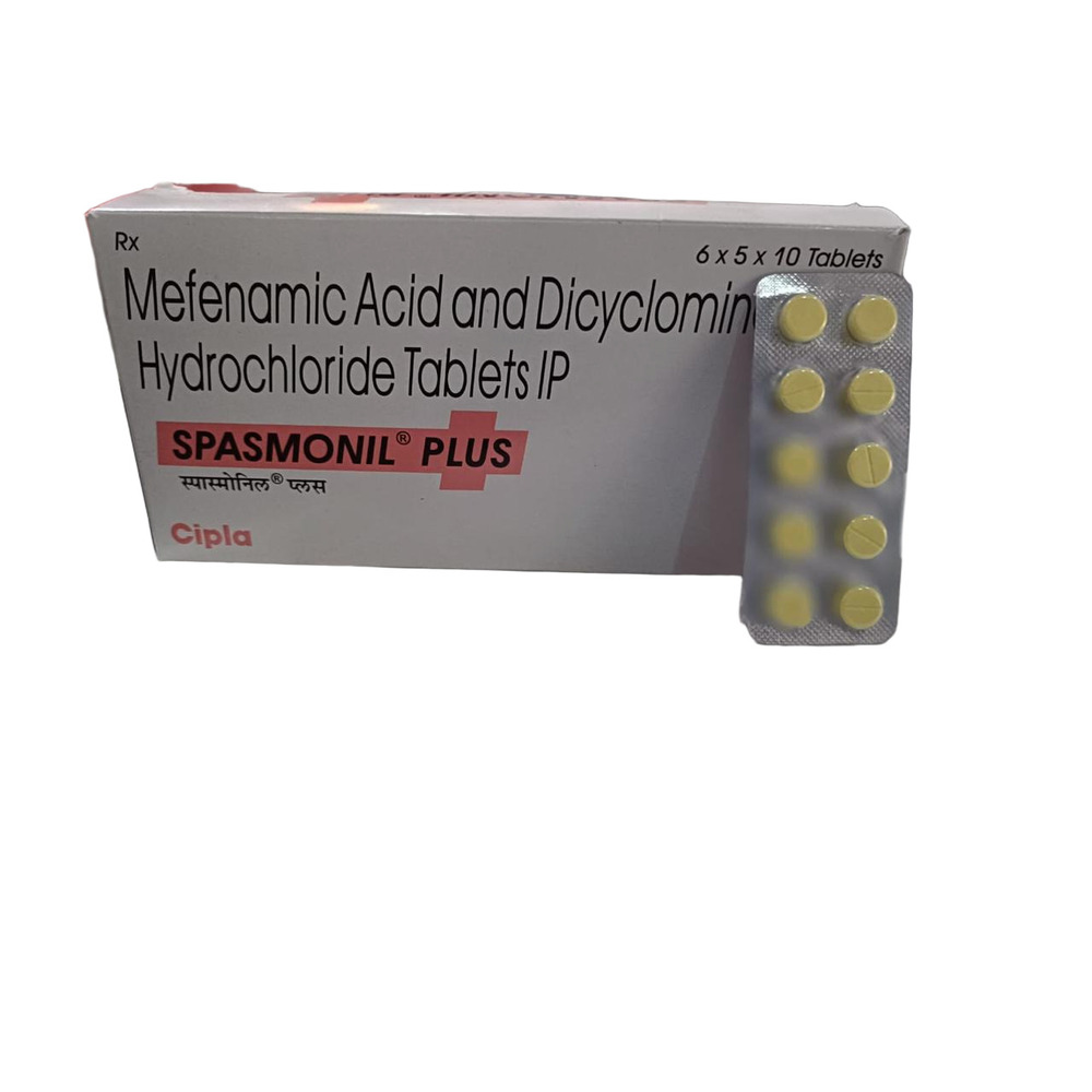 Mefenamic Acid And Dicyclomin Hydrochloride Tablets Ip - Drug Type: General Medicines