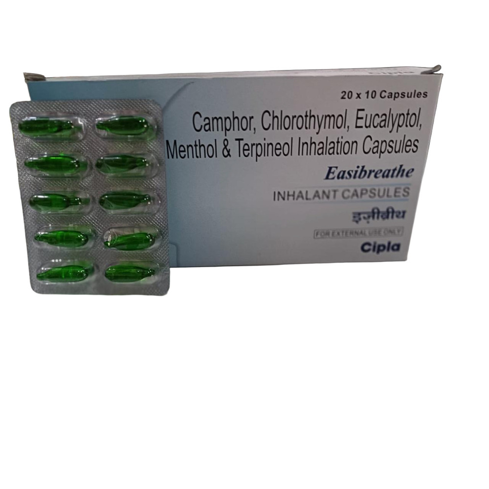 Camphor Chlorothymol Eucalyptol Menthol And Terpineol Inhalation Capsules