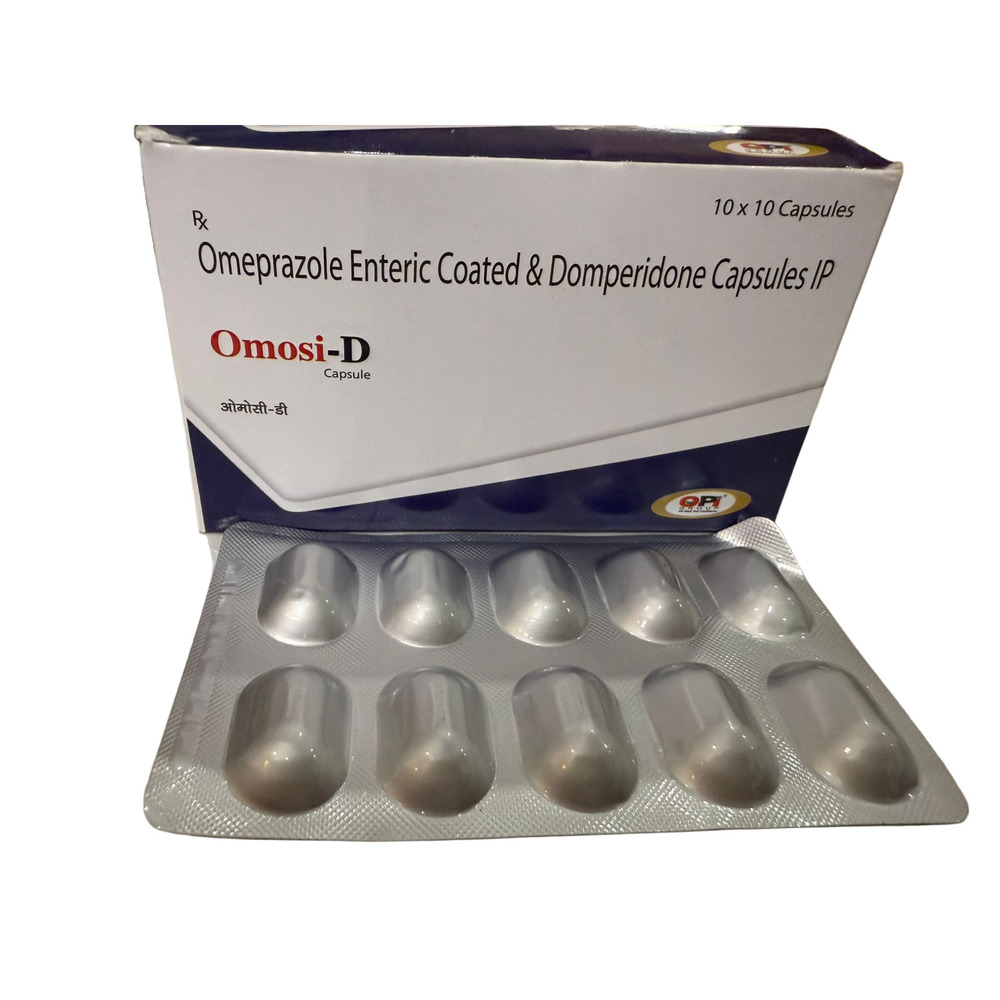 Omeprazole Enteric Coated And Domperidone Capsules IP