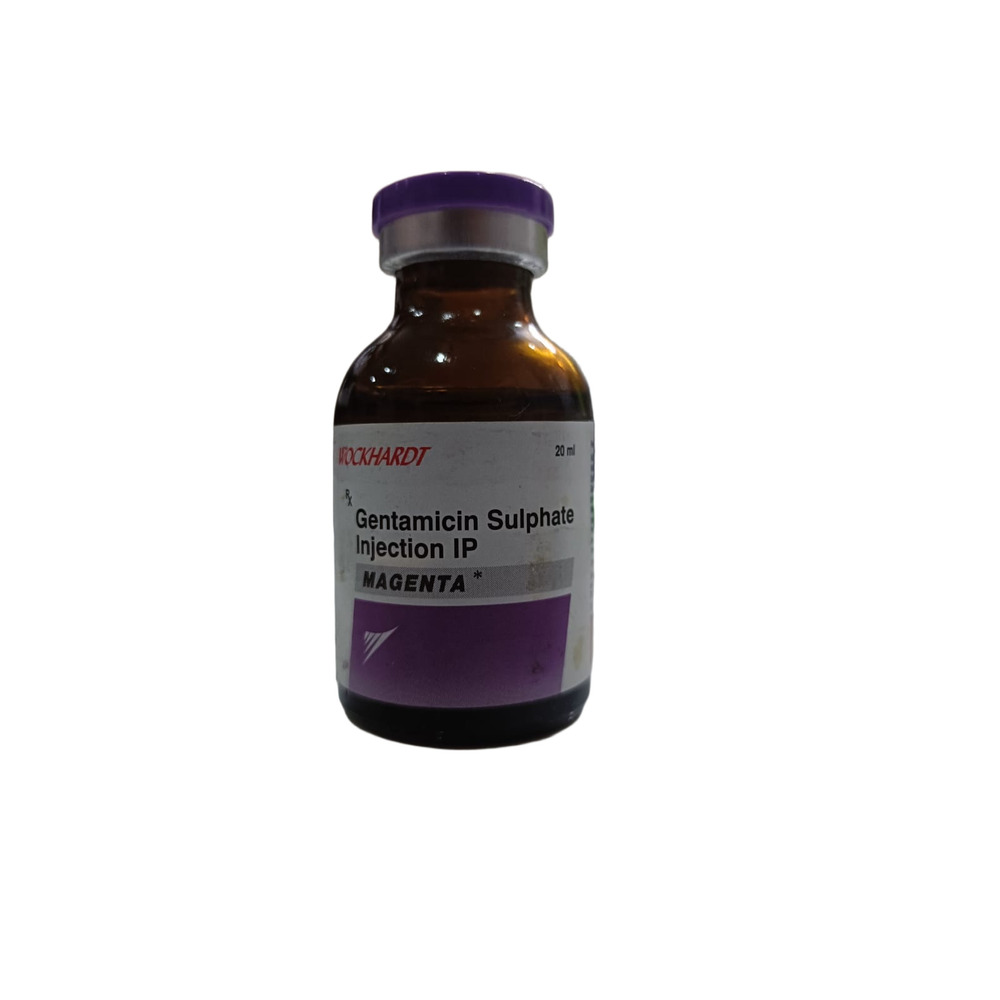 20Ml Gentamicin Sulphate Injection Ip - Drug Type: General Medicines